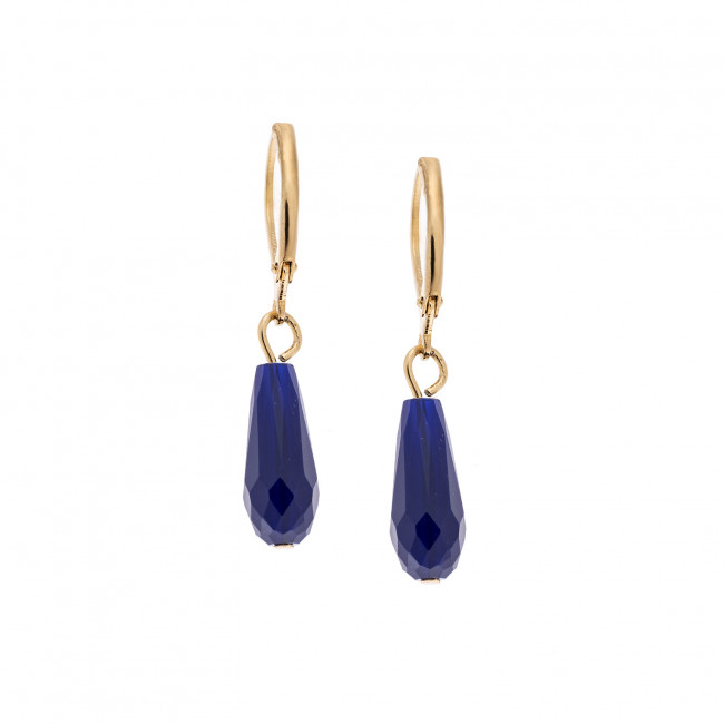 Σκουλαρίκια Senza Steel - SSD4336GBL