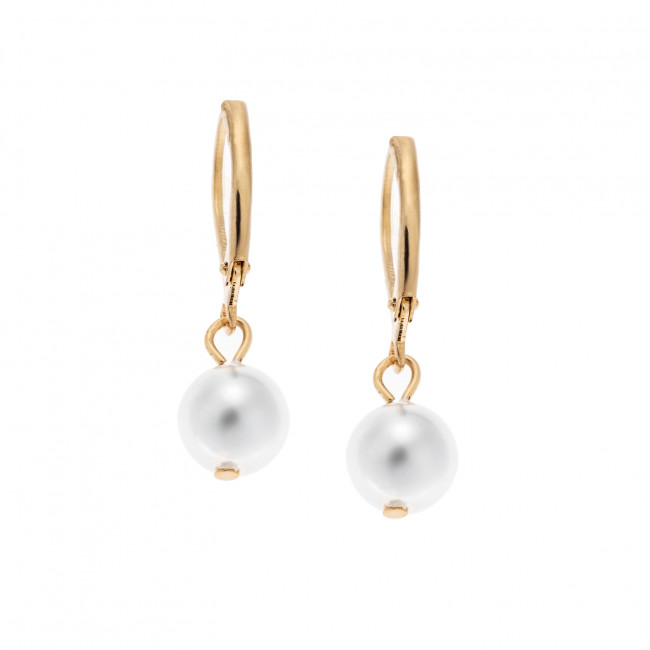 Σκουλαρίκια Senza Steel - SSD4336PG