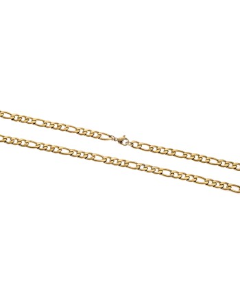 Αλυσίδα Λαιμού SΕΝΖΑ Gold Stainless Steel-55cm - SSD4367GD-55cm