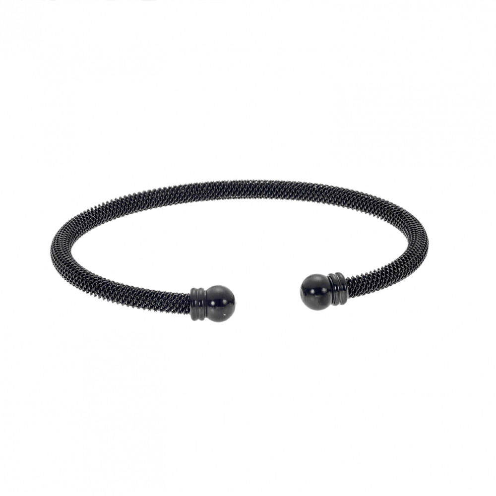 Βραχιόλι SENZA Steel Black Plated - SSD4802BK