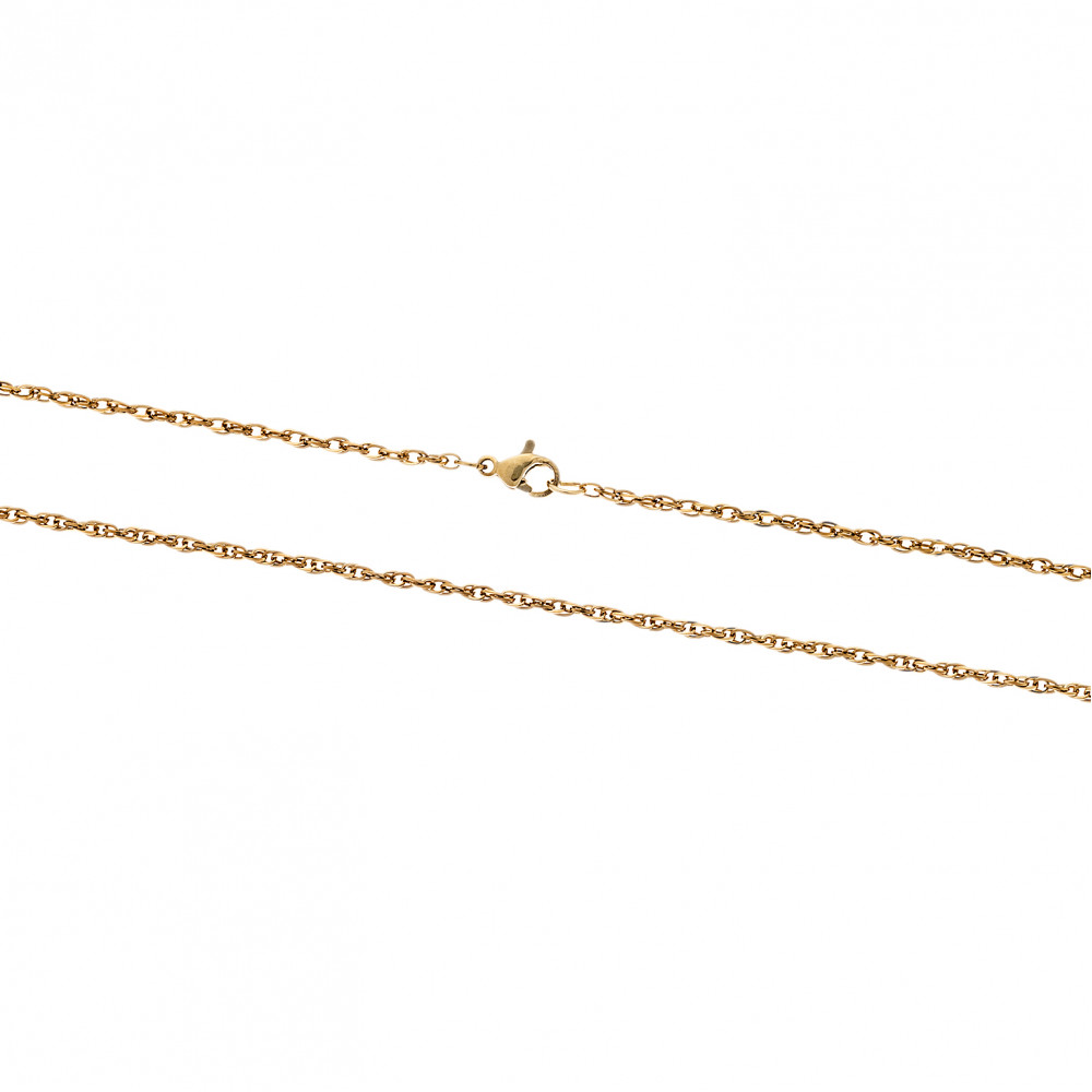 Καδένα Senza Stainless Steel Gold Plated - SSD4848GD