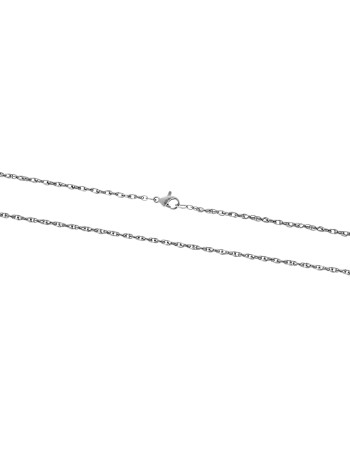 Καδένα Senza Stainless Steel Silver - SSD4848SR