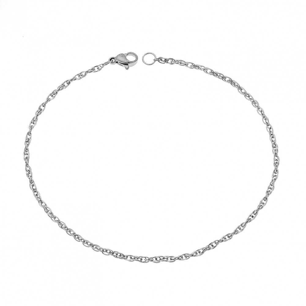 Βραχιόλι Senza Stainless Steel Silver - SSD4848SRBR