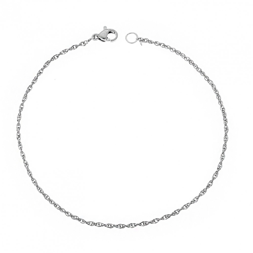 Βραχιόλι Senza Stainless Steel Silver - SSD4849SRBR