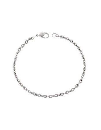 Βραχιόλι Senza Stainless Steel Gun Metal - SSD4850GMBR