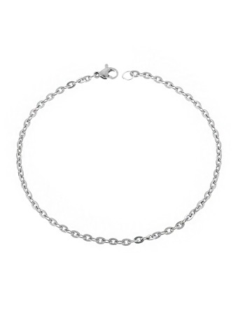 Βραχιόλι Senza Stainless Steel Silver - SSD4850SRBR