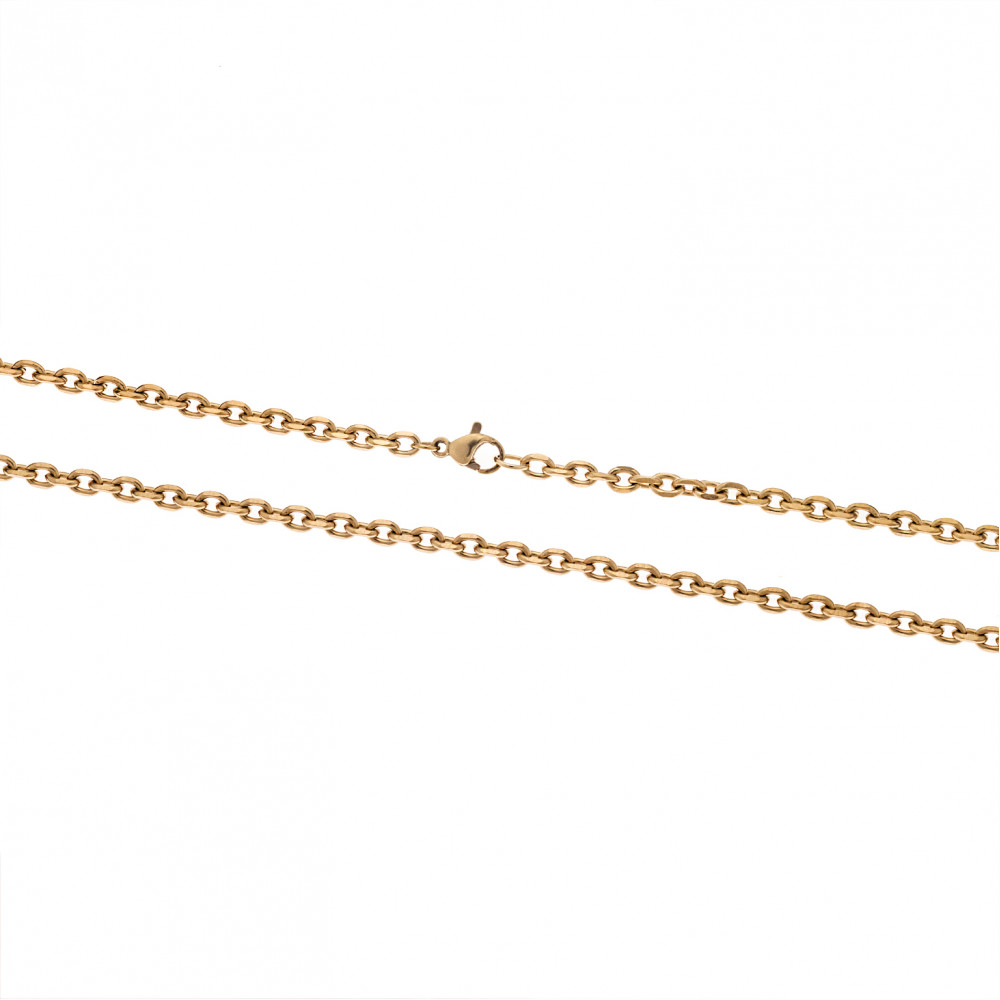 Καδένα Senza Stainless Steel Gold Plated - SSD4851GD