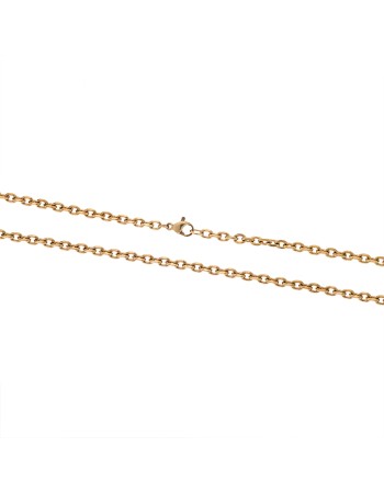 Καδένα Senza Stainless Steel Gold Plated - SSD4851GD