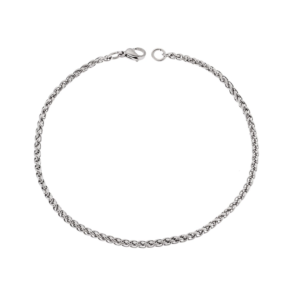 Βραχιόλι Senza Stainless Steel Silver - SSD4852ASRBR