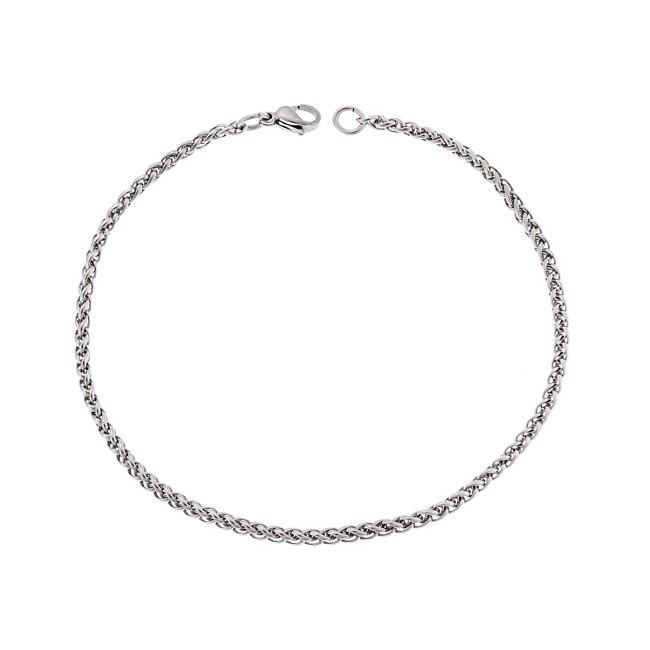 Βραχιόλι Senza Stainless Steel Silver - SSD4852ASRBR