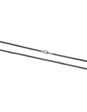 Καδένα Senza Stainless Steel Gun Metal - SSD4852GM