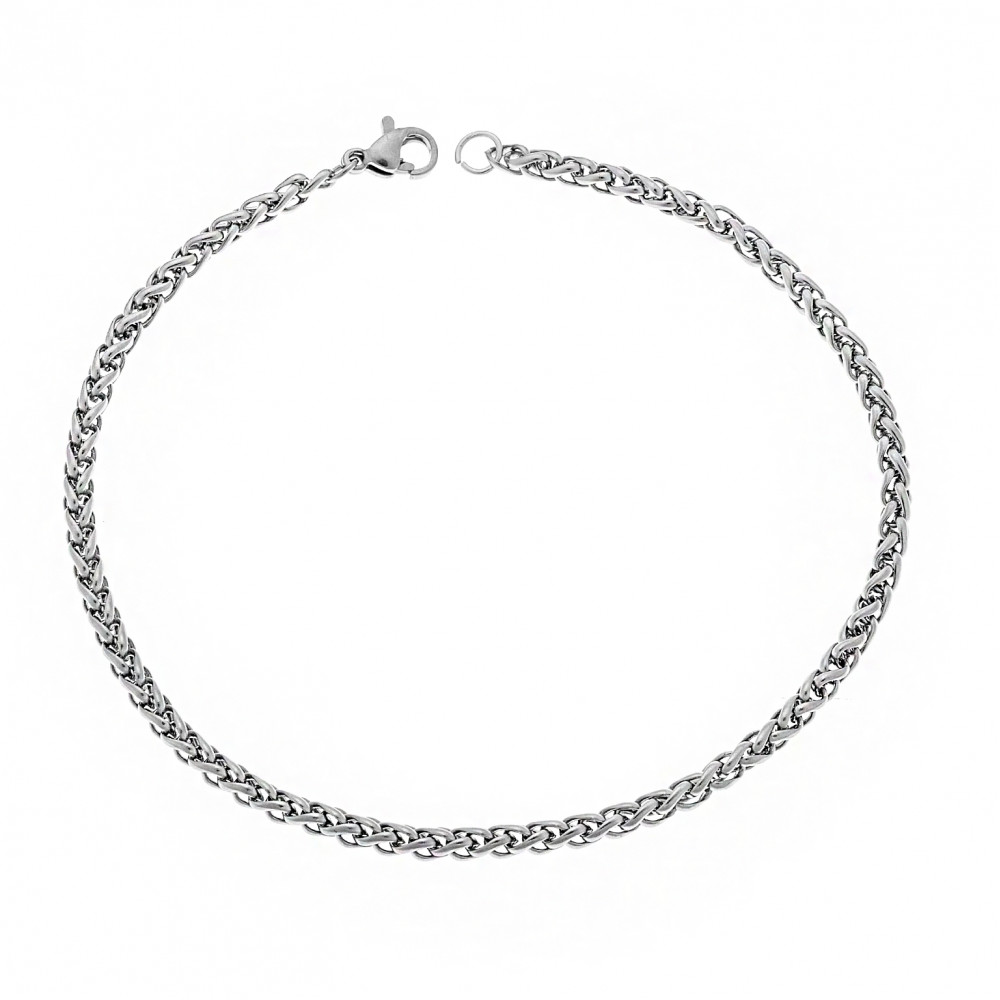 Βραχιόλι Senza Stainless Steel Silver - SSD4852SRBR