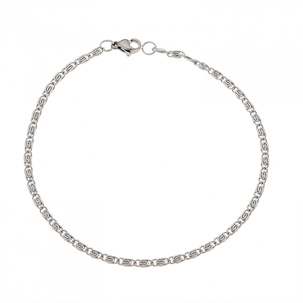 Βραχιόλι Senza Stainless Steel Silver - SSD4853SRBR