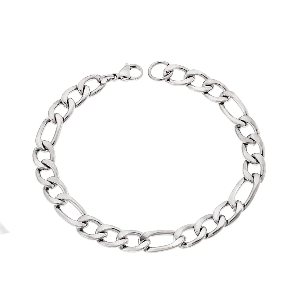 Βραχιόλι Senza Stainless Steel Silver - SSD4855BSRBR