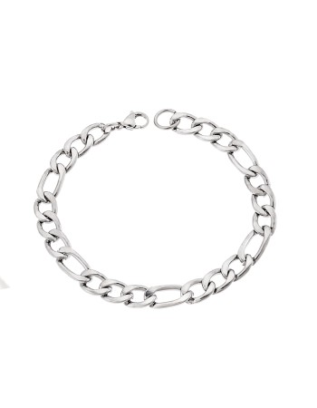 Βραχιόλι Senza Stainless Steel Silver - SSD4855BSRBR