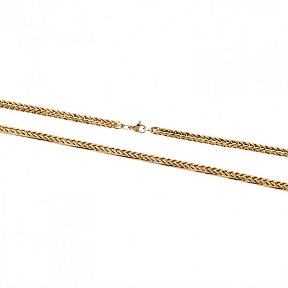 Καδένα Senza Stainless Steel Gold Plated - SSD4856GD