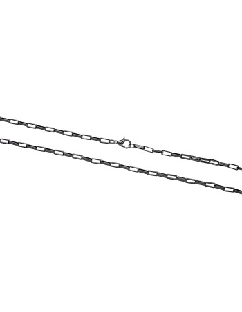 Καδένα Senza Stainless Steel Gun Metal - SSD4859GM