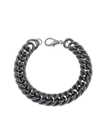 Βραχιόλι Senza Stainless Steel Gun Metal - SSD4862GMBR