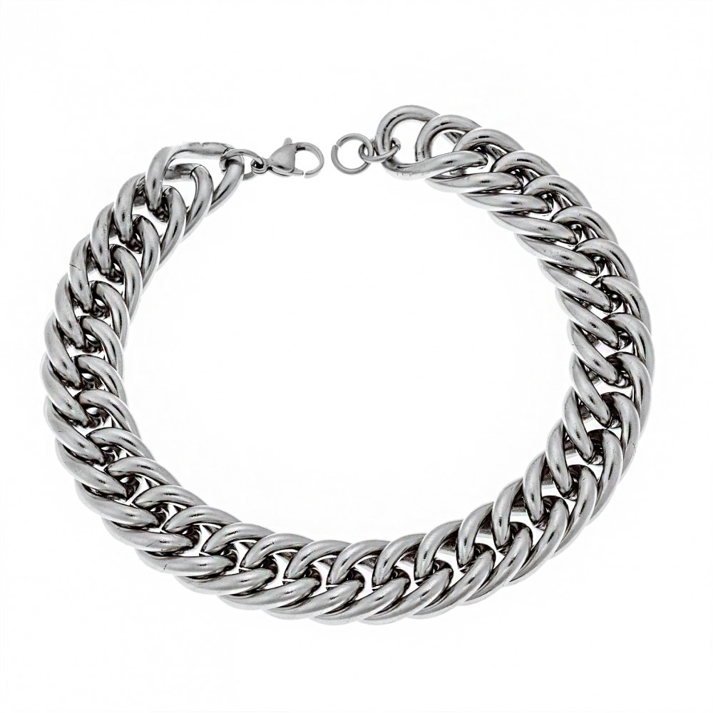 Βραχιόλι Senza Stainless Steel Silver - SSD4862SRBR