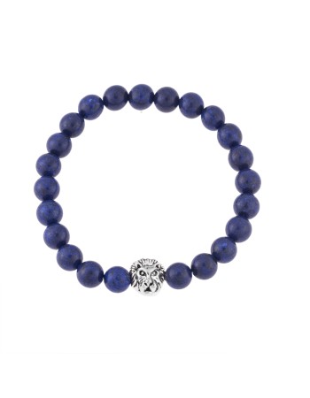 Βραχιόλι Senza Men's Blue Lapis Lazuli Stones - SSD4886BL