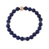 Βραχιόλι Senza Men's with Lapis Lazuli Stones - SSD4896GBL