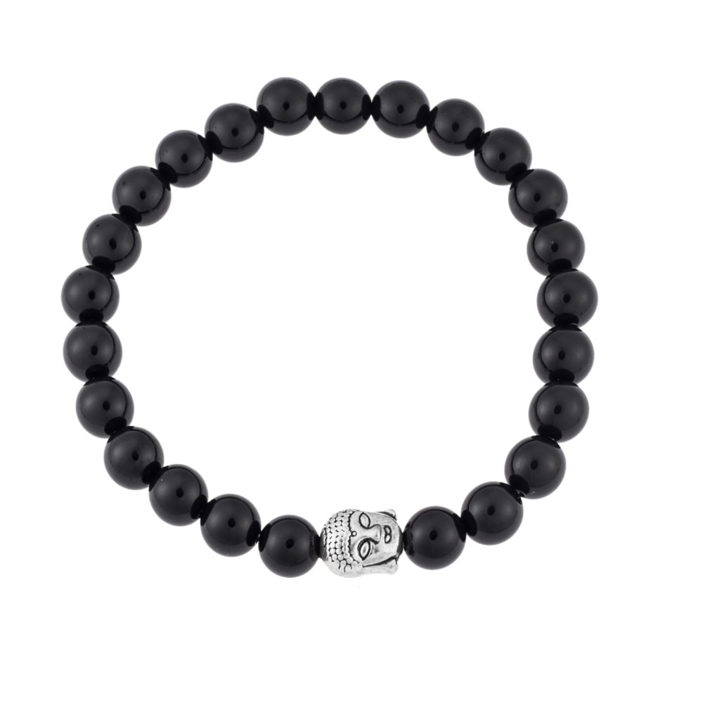 Βραχιόλι Senza Men's Onyx Bracelet - SSD4942