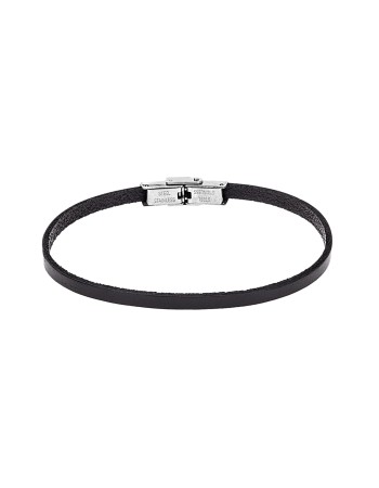 Βραχιόλι Senza Men's Steel Brown Leather Strap - SSD4995BN