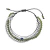 Βραχιόλι Unisex Senza Hematite & Aventurine Stones - SSD5195GN