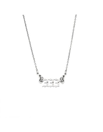 Κολιέ Senza Stainless Steel, Angel Numbers - SSD5203-3SR