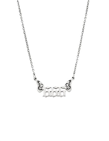 Κολιέ Senza Stainless Steel, Angel Numbers - SSD5203-6SR