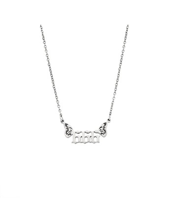 Κολιέ Senza Stainless Steel, Angel Numbers - SSD5203-6SR