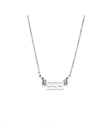 Κολιέ Senza Stainless Steel, Angel Numbers - SSD5203-9SR