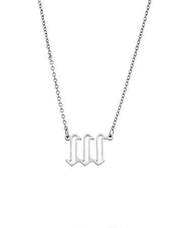 Κολιέ Senza Stainless Steel, Angel Numbers - SSD5204-1SR