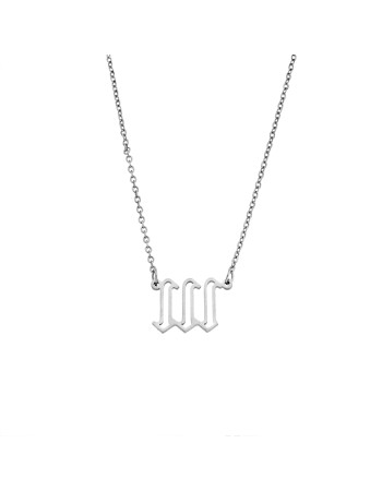 Κολιέ Senza Stainless Steel, Angel Numbers - SSD5204-1SR