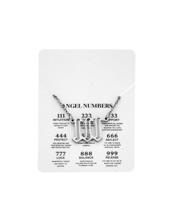 Κολιέ Senza Stainless Steel, Angel Numbers - SSD5204-1SR