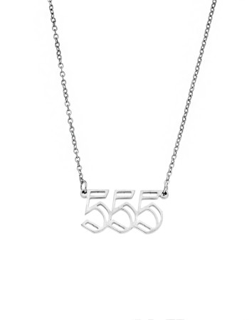 Κολιέ Senza Stainless Steel, Angel Numbers - SSD5204-5SR
