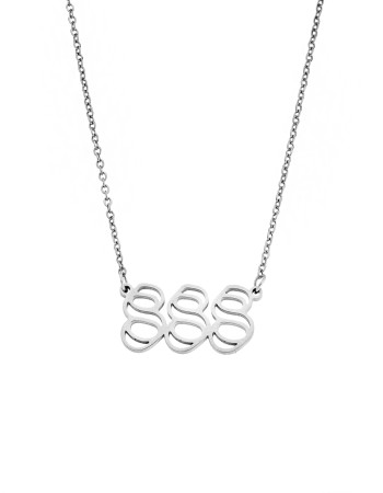 Κολιέ Senza Stainless Steel, Angel Numbers - SSD5204-8SR