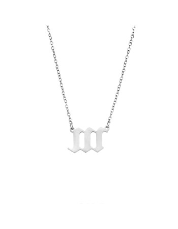 Κολιέ Senza Stainless Steel, Angel Numbers - SSD5205-1SR