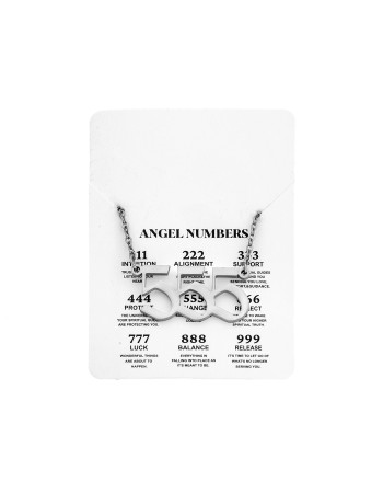 Κολιέ Senza Stainless Steel, Angel Numbers - SSD5205-5SR