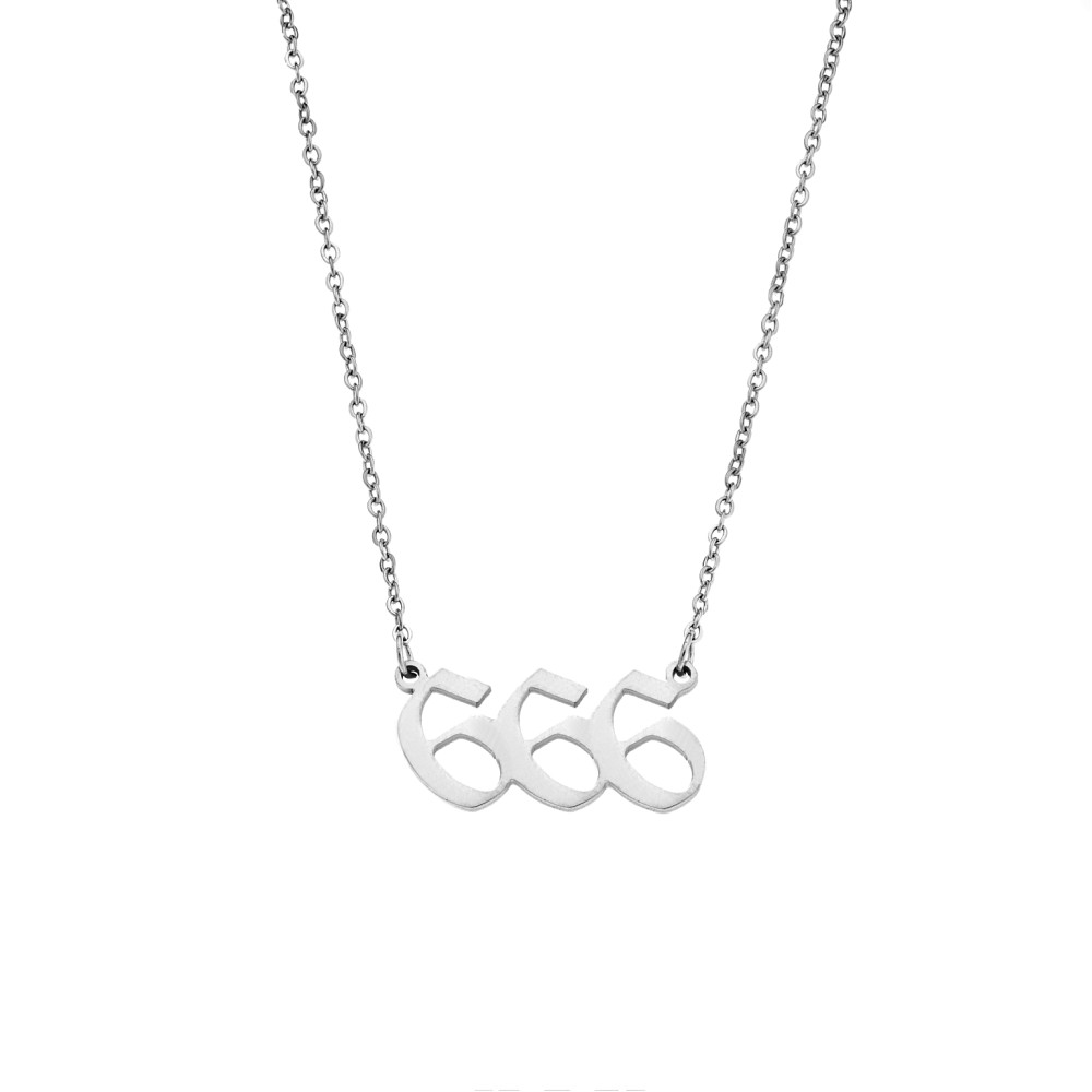 Κολιέ Senza Stainless Steel, Angel Numbers - SSD5205-6SR