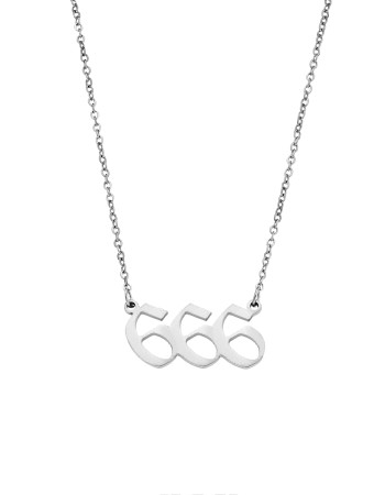 Κολιέ Senza Stainless Steel, Angel Numbers - SSD5205-6SR