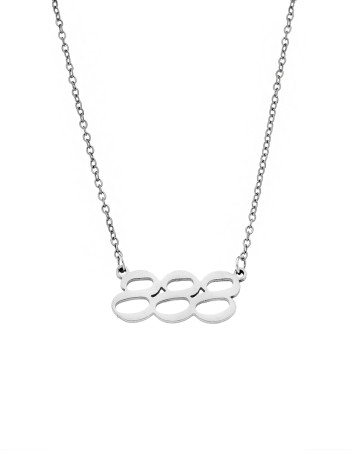 Κολιέ Senza Stainless Steel, Angel Numbers - SSD5205-8SR