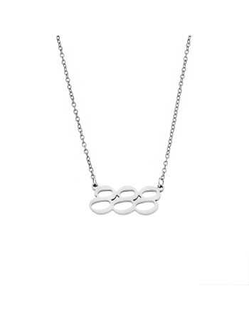 Κολιέ Senza Stainless Steel, Angel Numbers - SSD5205-8SR