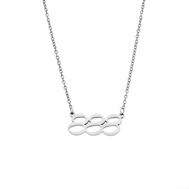 Κολιέ Senza Stainless Steel, Angel Numbers - SSD5205-8SR