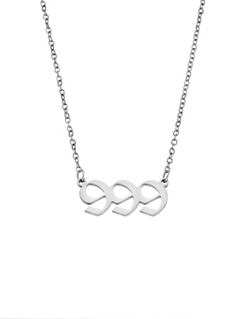 Κολιέ Senza Stainless Steel, Angel Numbers - SSD5205-9SR