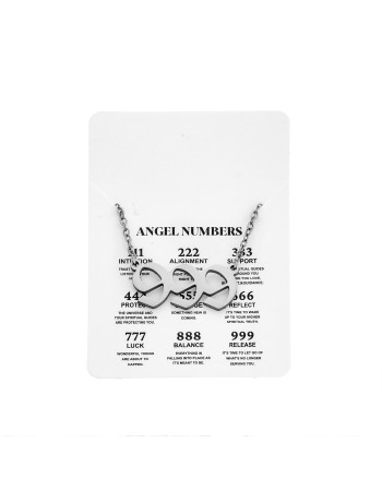 Κολιέ Senza Stainless Steel, Angel Numbers - SSD5205-9SR