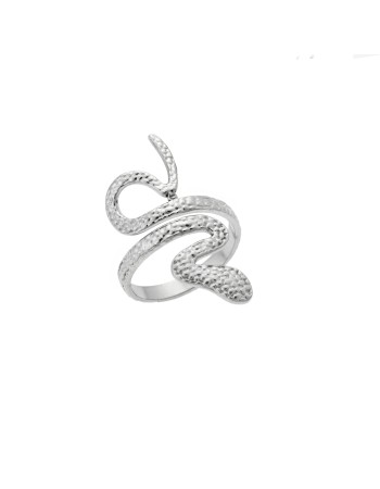 Δαχτυλίδι Senza Steel, με φιδάκι - SSD5386SR
