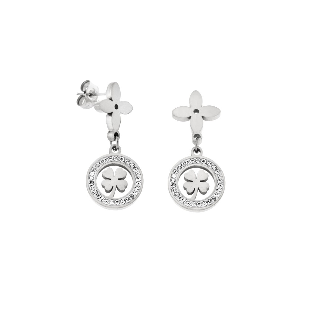 Σκουλαρίκια Γυναικεία SENZA Gold Plated Steel - SSD5397SR