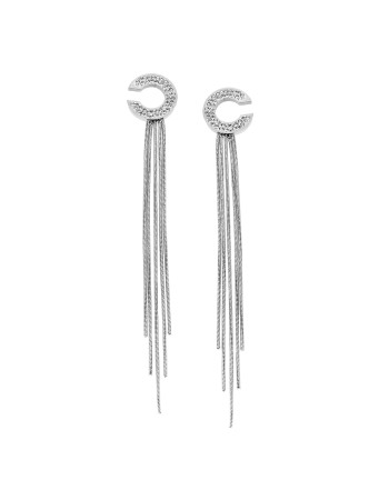 Σκουλαρίκια Γυναικεία SENZA Από Ατσάλι - SSD5402SR