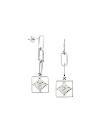 Σκουλαρίκια Γυναικεία SENZA Από Ατσάλι - SSD5405SR